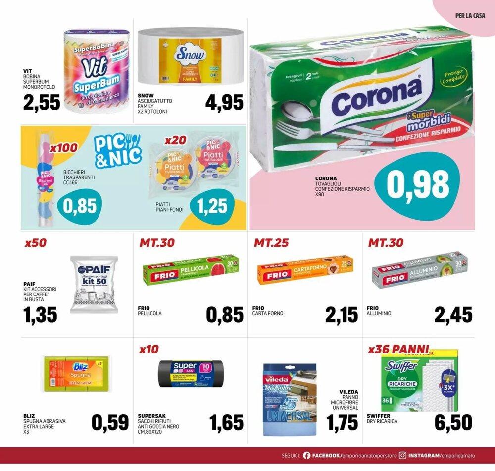 Volantino promozionale Emporio Amato  valide dal 15/01/2026 - Pagina 11.