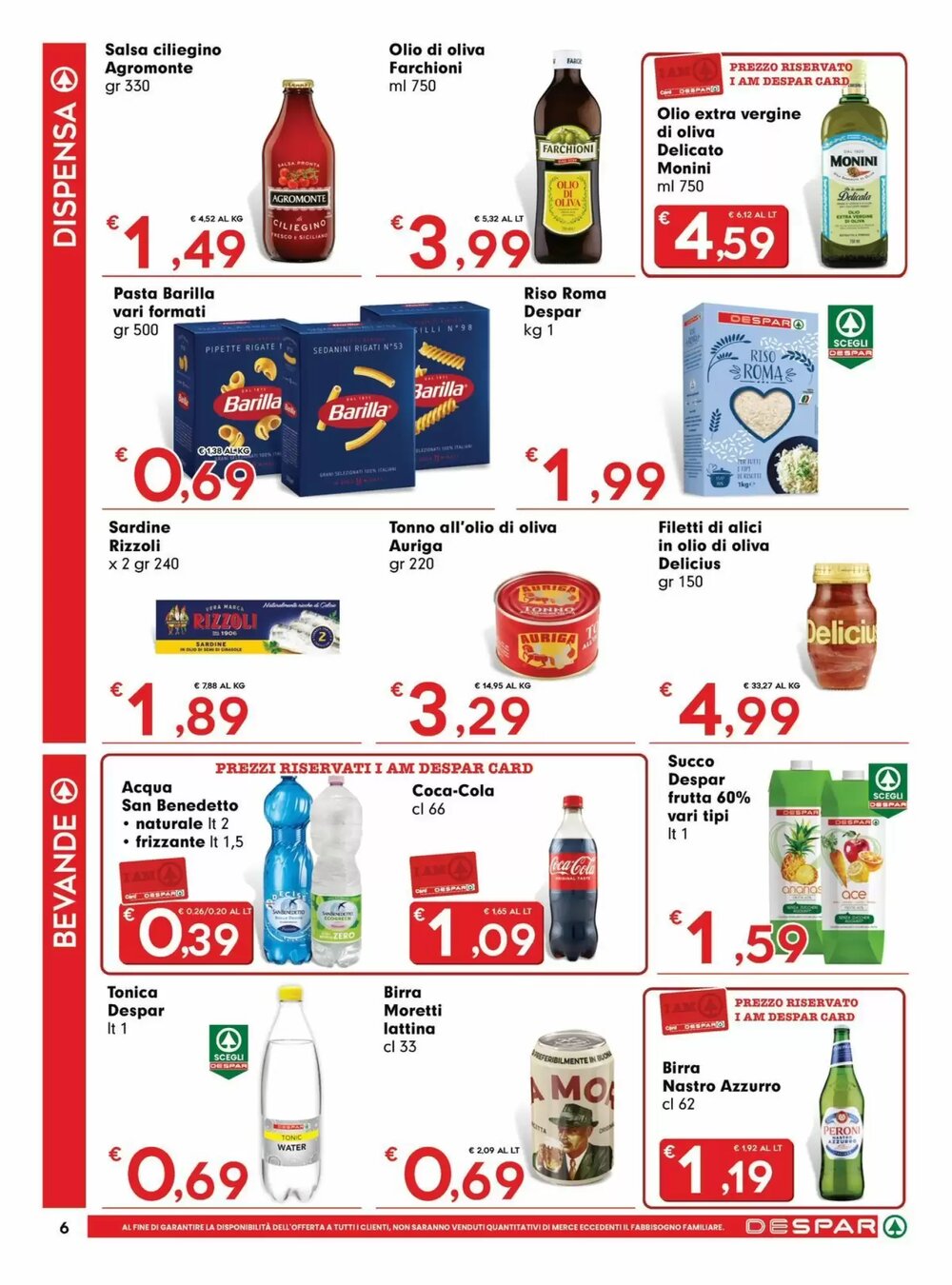 Volantino promozionale Despar  valide dal 15/01/2026 - Pagina 6.