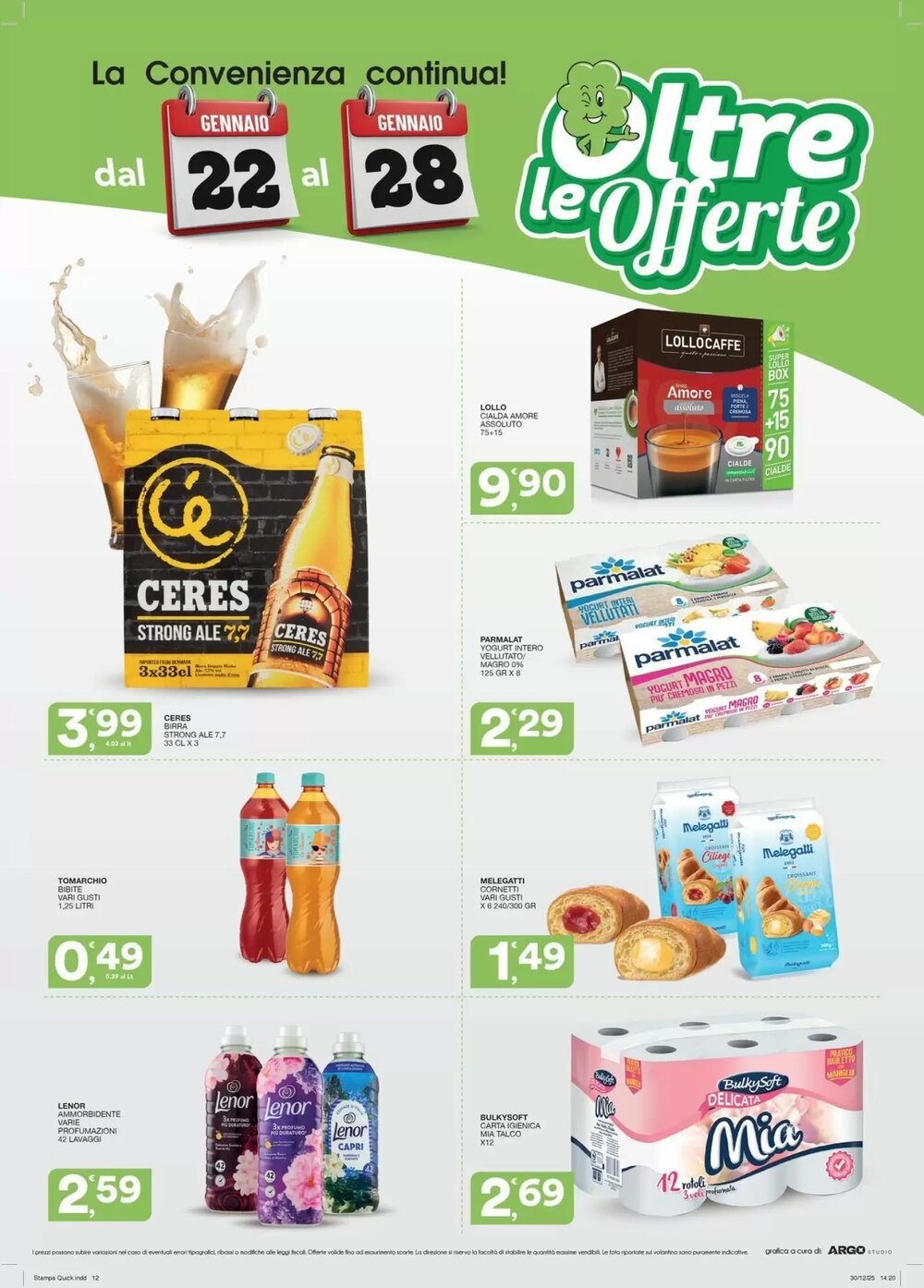 Volantino promozionale Quick Sisa  valide dal 15/01/2026 - Pagina 12.