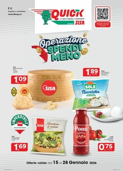 Volantino promozionale Quick Sisa  valide dal 15/01/2026 - Pagina 1.