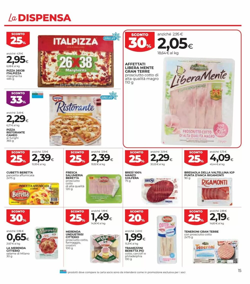 Volantino promozionale Coop Master Alleanza 3.0  valide dal 15/01/2026 - Pagina 15.