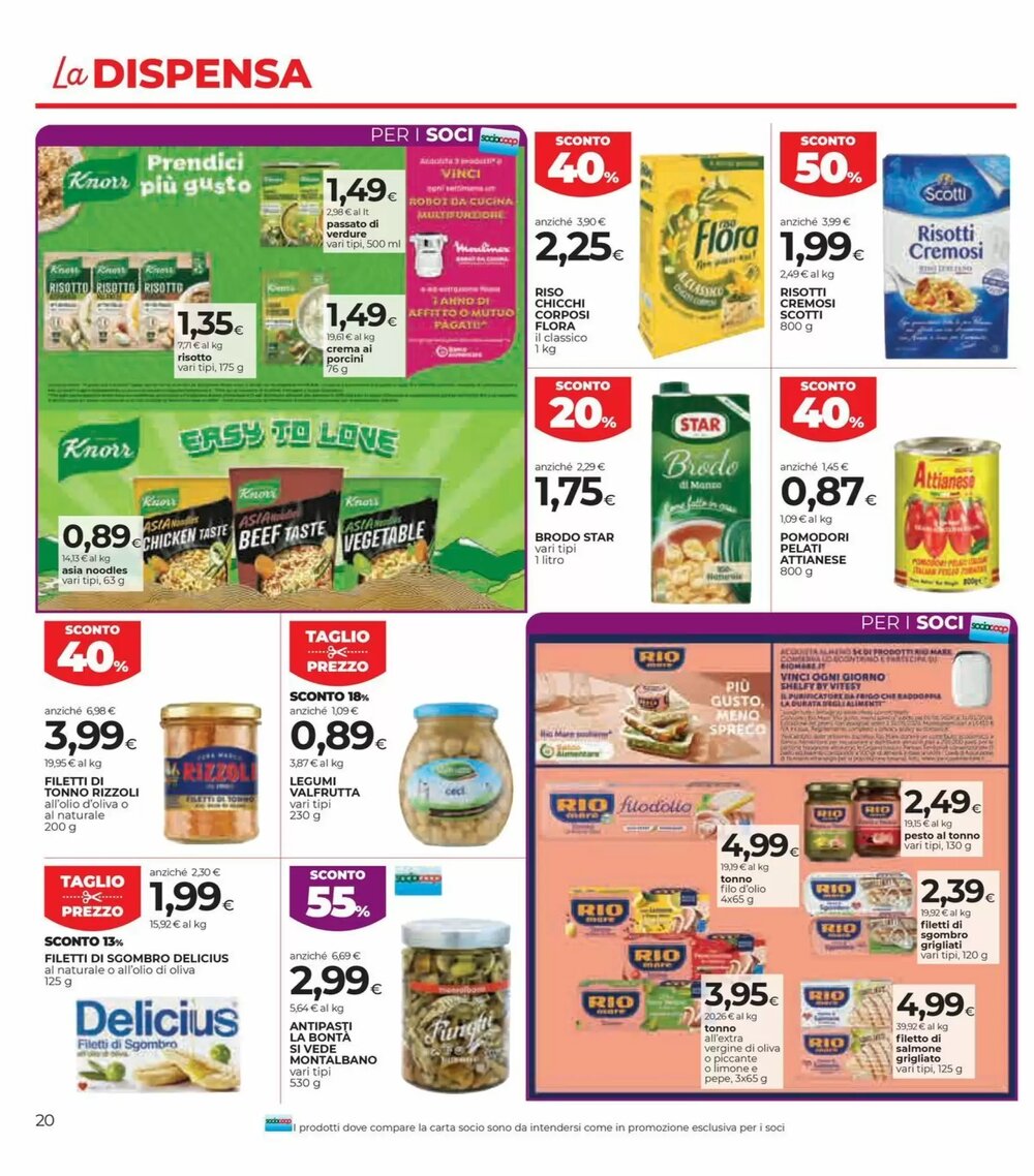 Volantino promozionale Coop Master Alleanza 3.0  valide dal 15/01/2026 - Pagina 20.