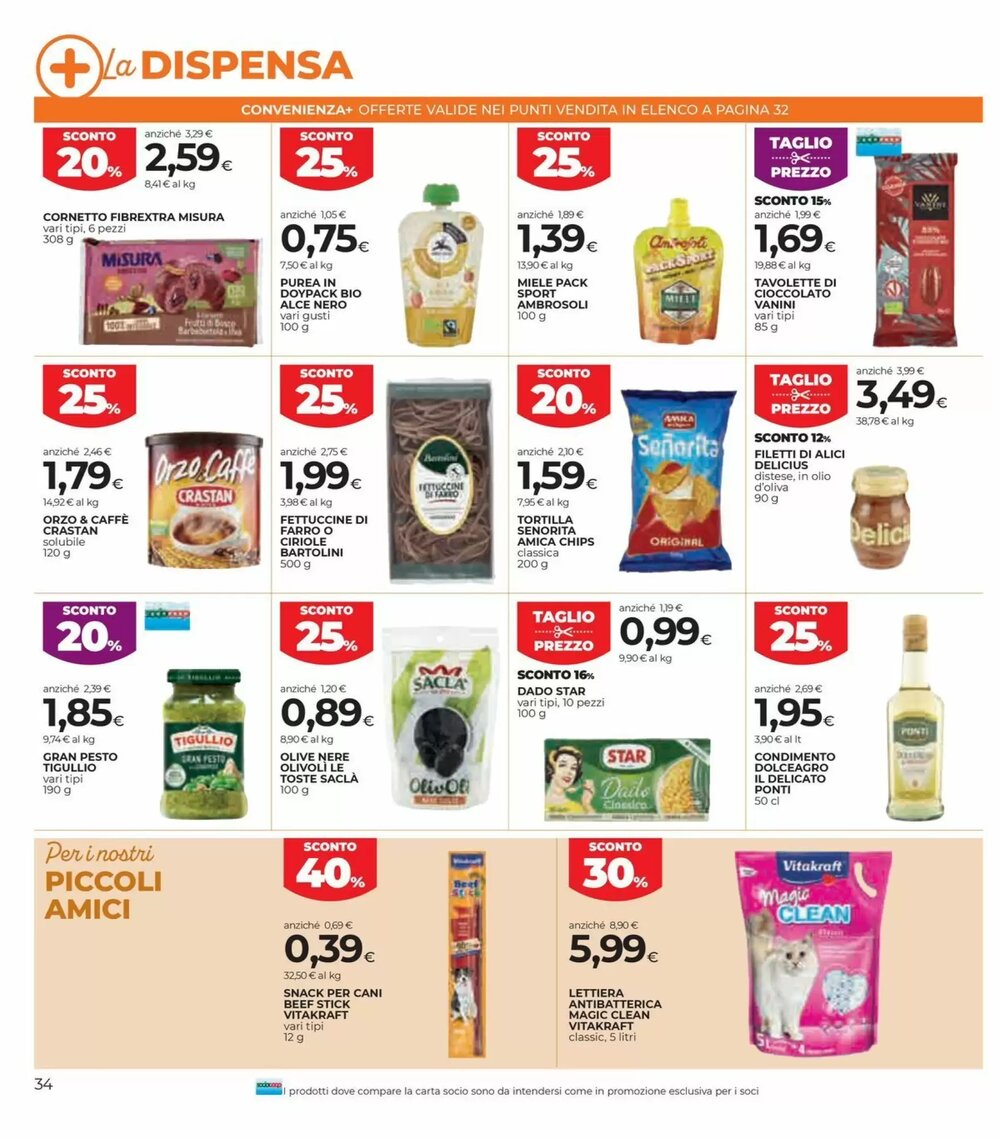 Volantino promozionale Coop Master Alleanza 3.0  valide dal 15/01/2026 - Pagina 34.