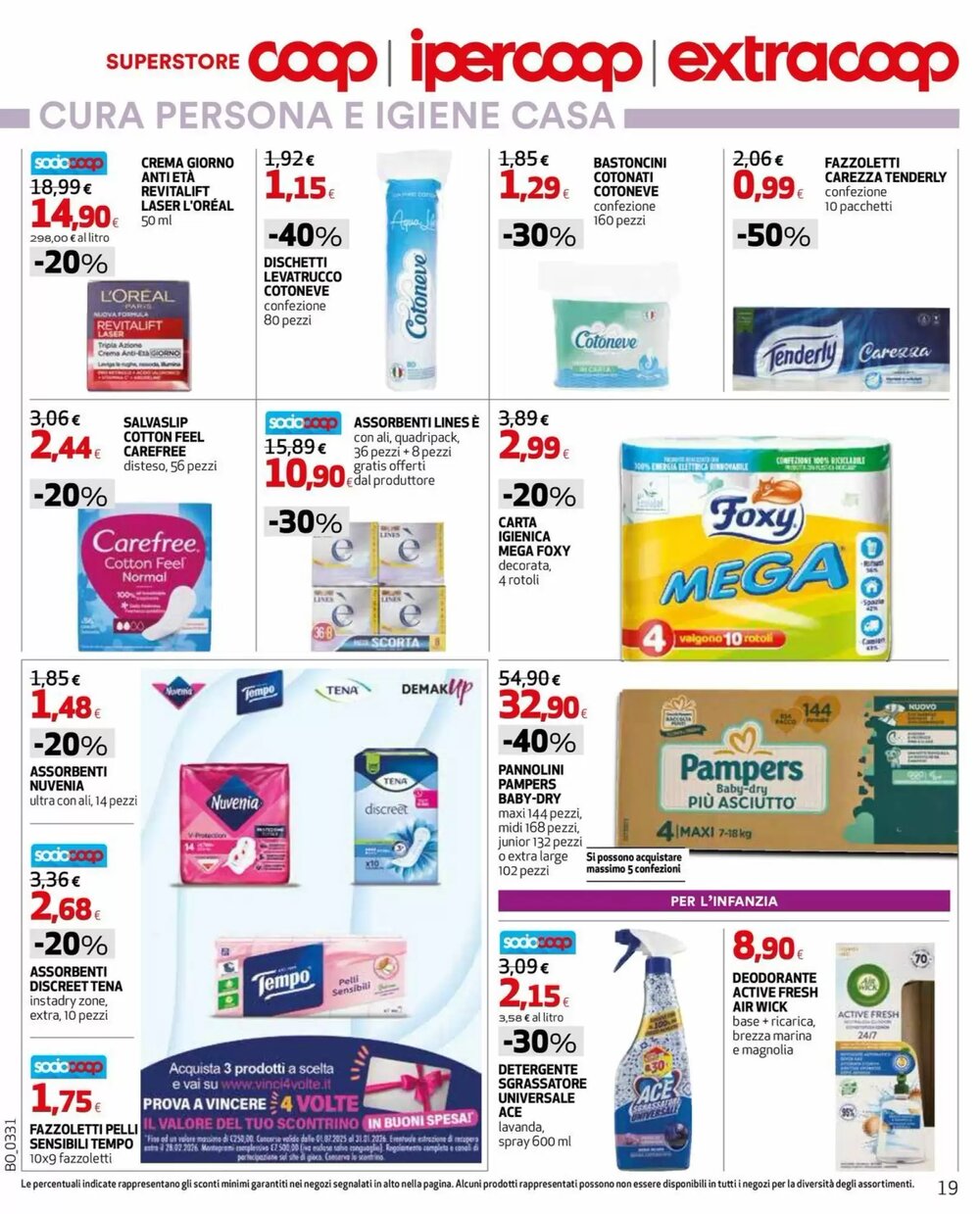 Volantino promozionale Coop  valide dal 15/01/2026 - Pagina 19.