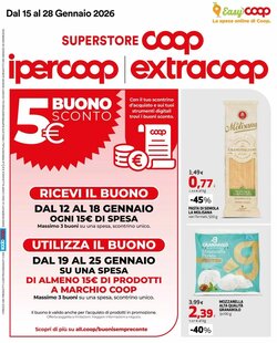 Volantino promozionale Coop  valide dal 15/01/2026 - Pagina 1.