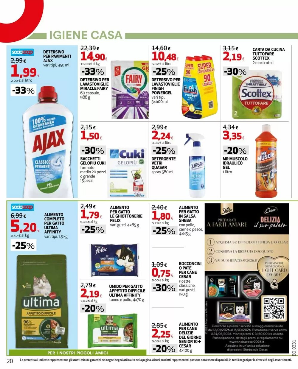Volantino promozionale Coop  valide dal 15/01/2026 - Pagina 20.