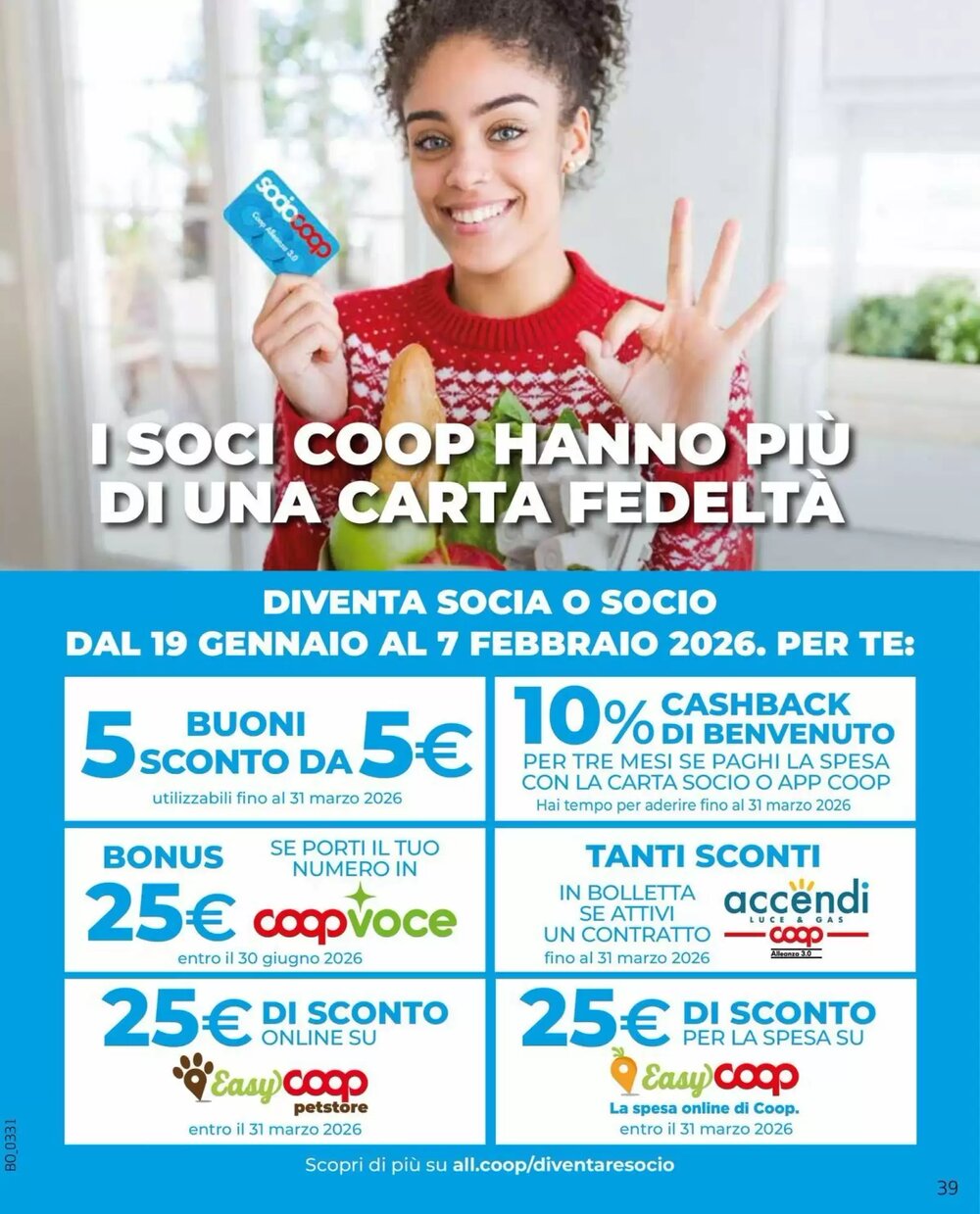 Volantino promozionale Coop  valide dal 15/01/2026 - Pagina 39.