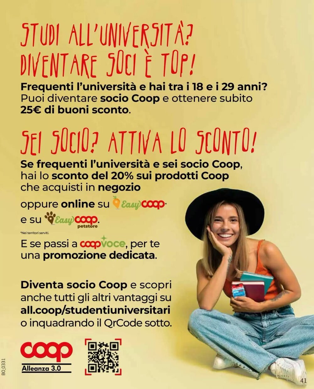 Volantino promozionale Coop  valide dal 15/01/2026 - Pagina 41.