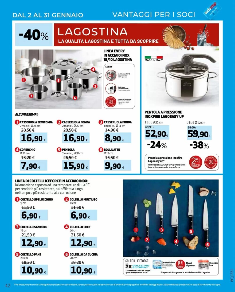 Volantino promozionale Coop  valide dal 15/01/2026 - Pagina 42.