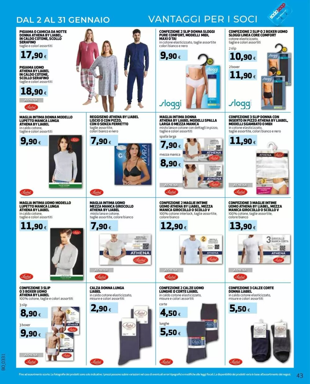 Volantino promozionale Coop  valide dal 15/01/2026 - Pagina 43.