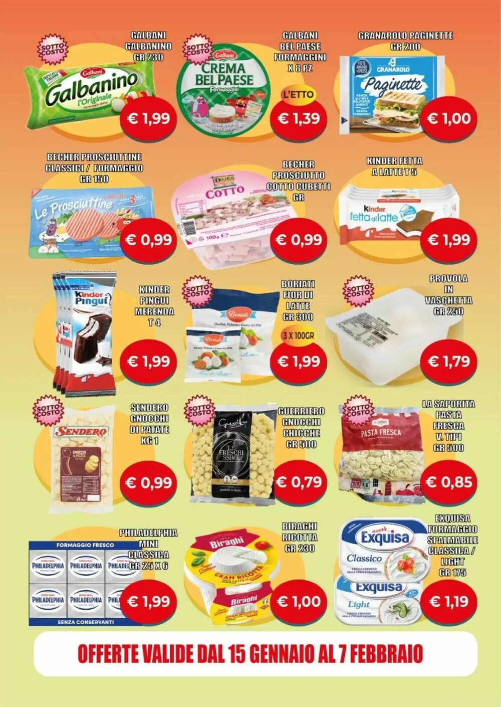 Volantino promozionale Supermercato Papale  valide dal 15/01/2026 - Pagina 4.