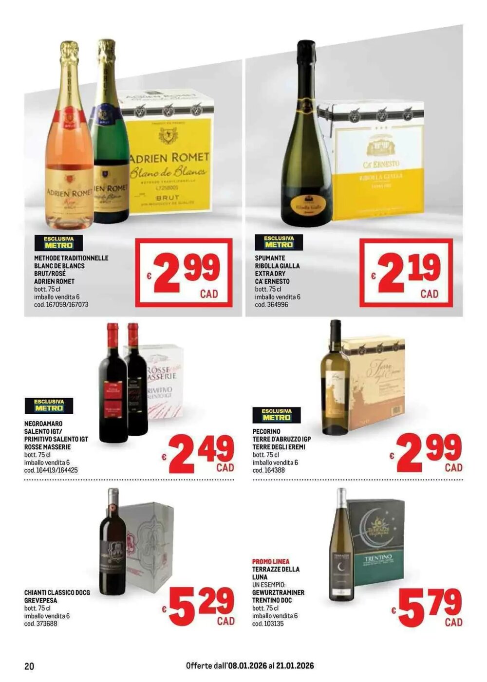 Volantino promozionale Metro  valide dal 15/01/2026 - Pagina 21.