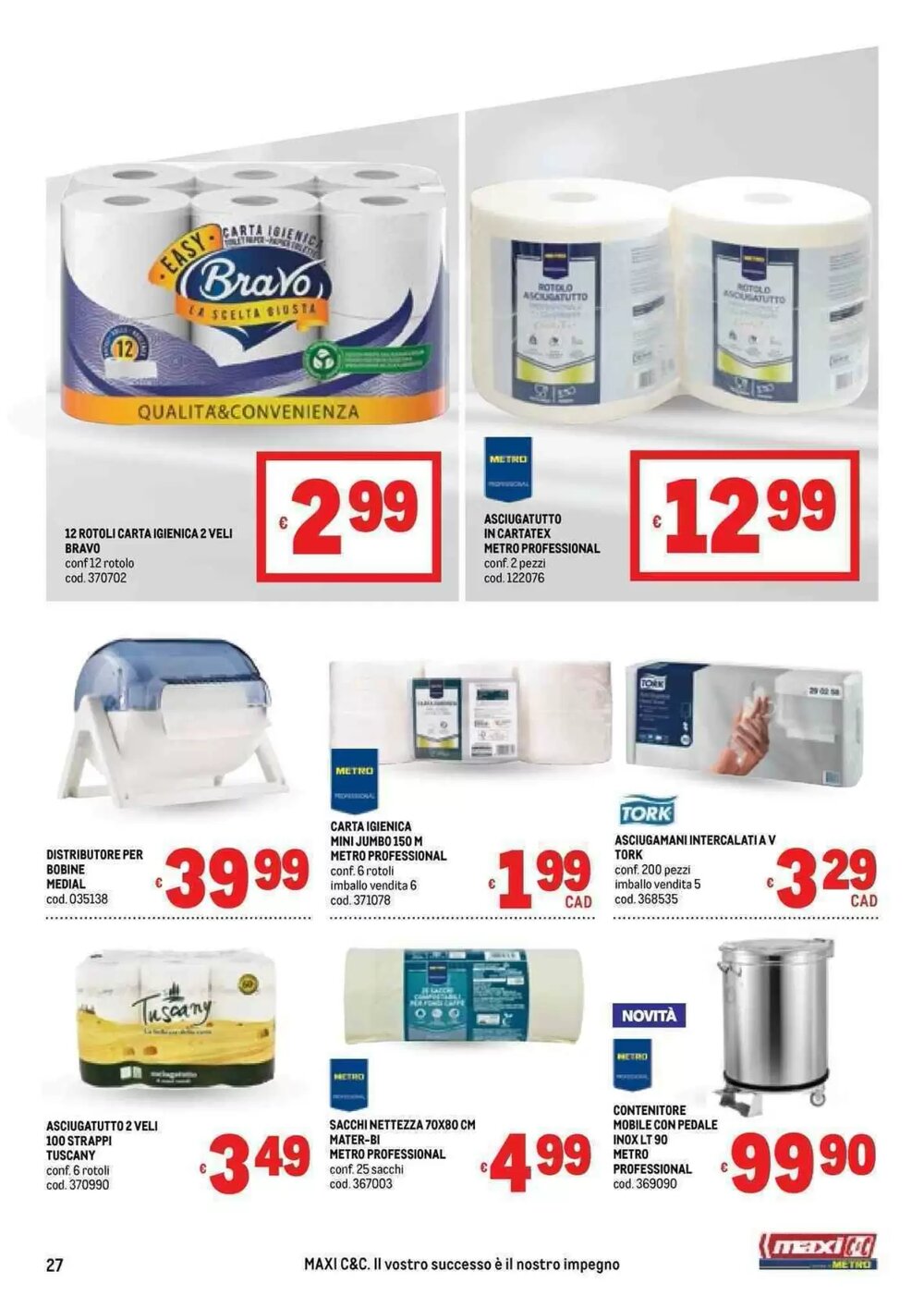 Volantino promozionale Metro  valide dal 15/01/2026 - Pagina 28.