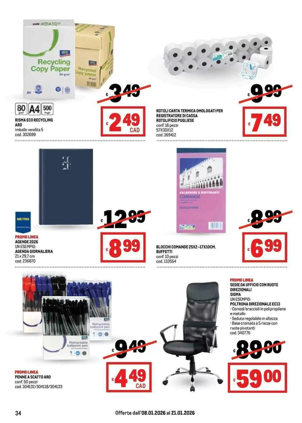 Volantino promozionale Metro  valide dal 15/01/2026 - Pagina 35.