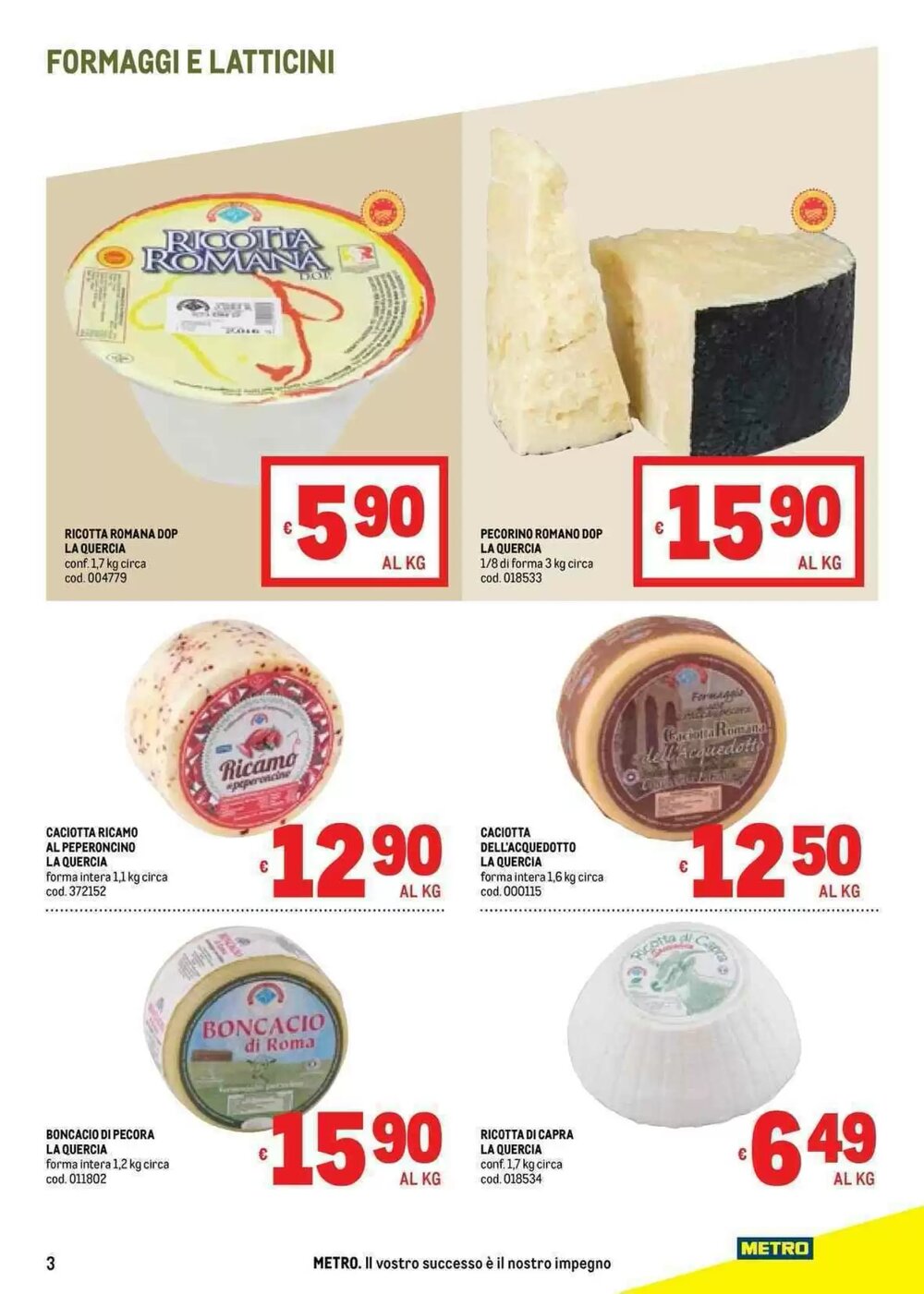 Volantino promozionale Metro  valide dal 15/01/2026 - Pagina 3.