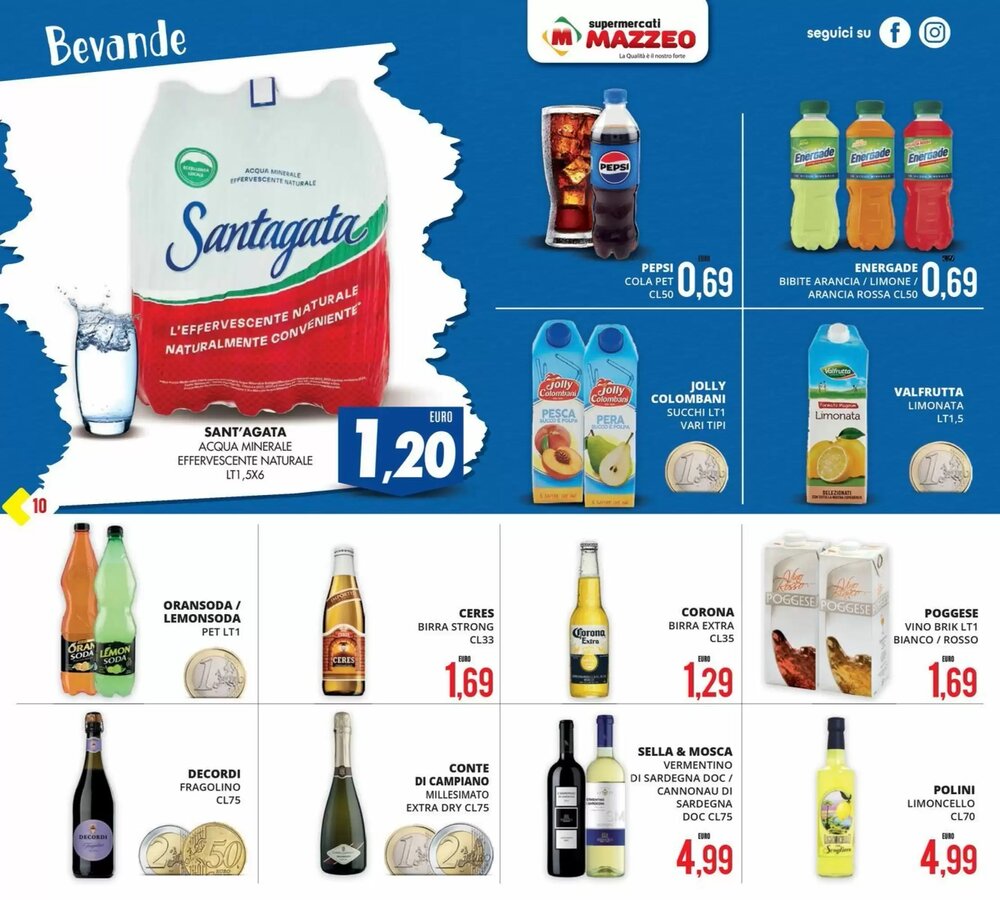 Volantino promozionale Mazzeo Supermercati  valide dal 15/01/2026 - Pagina 10.