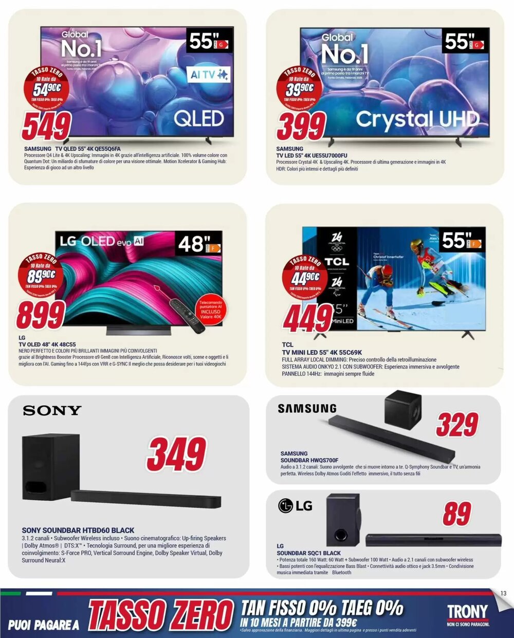 Volantino promozionale Trony  valide dal 15/01/2026 - Pagina 13.