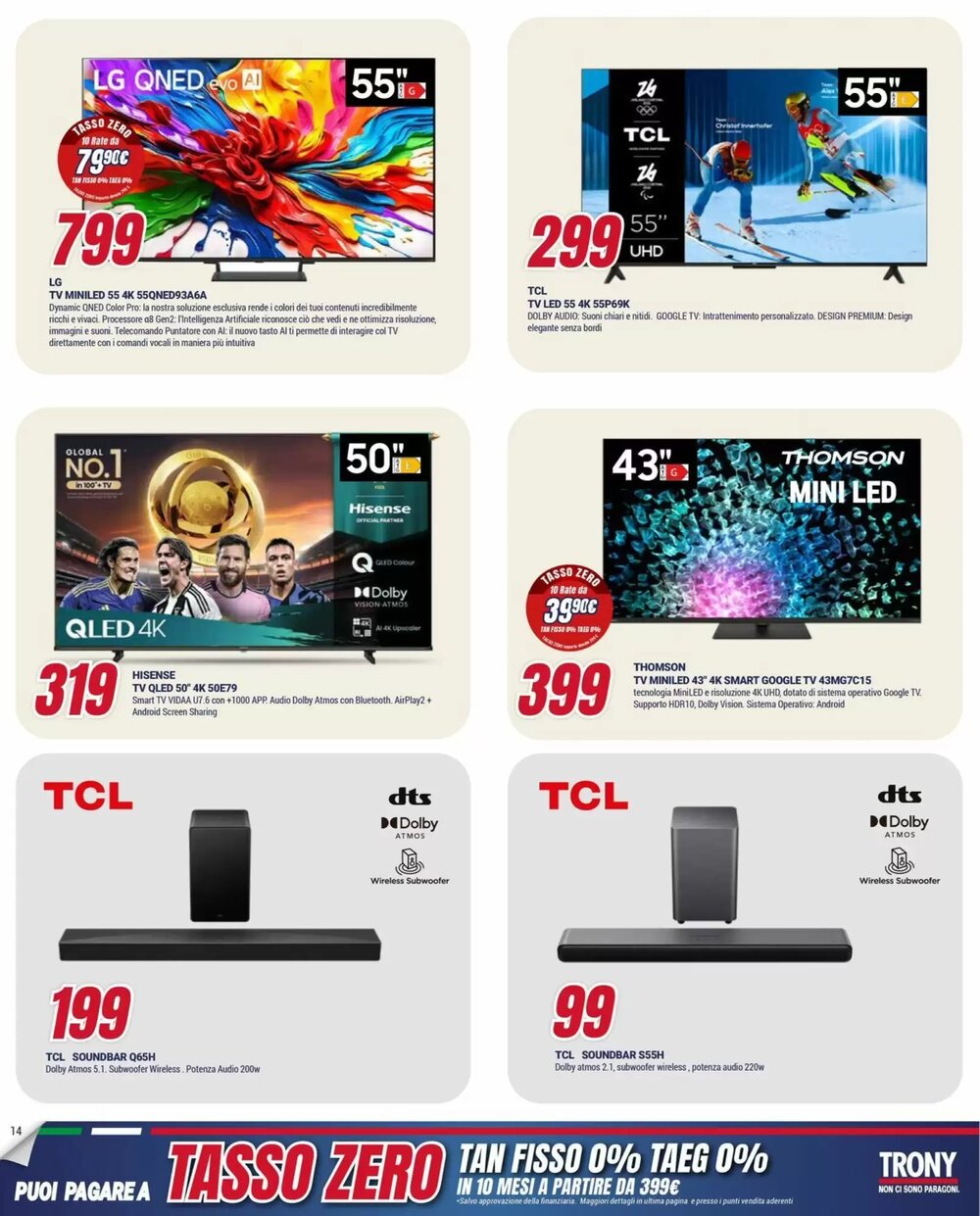 Volantino promozionale Trony  valide dal 15/01/2026 - Pagina 14.