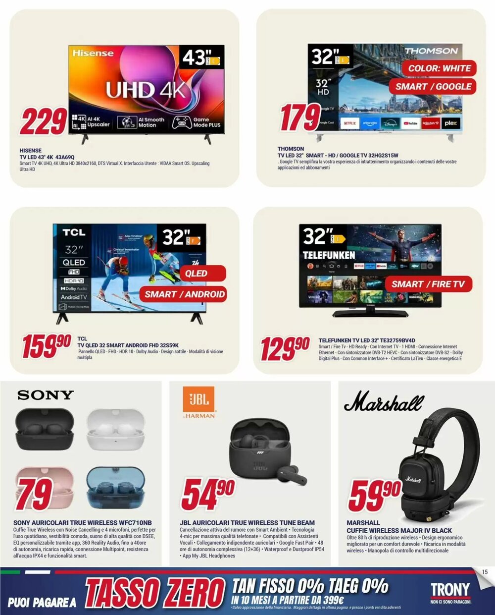 Volantino promozionale Trony  valide dal 15/01/2026 - Pagina 15.