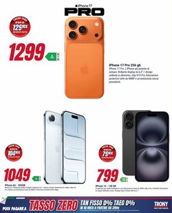 Volantino promozionale Trony  valide dal 15/01/2026 - Pagina 18.