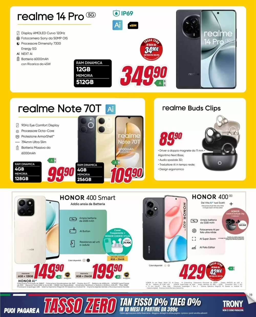 Volantino promozionale Trony  valide dal 15/01/2026 - Pagina 19.