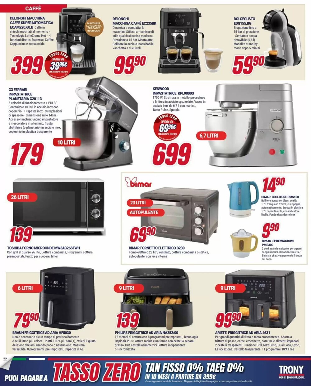 Volantino promozionale Trony  valide dal 15/01/2026 - Pagina 22.