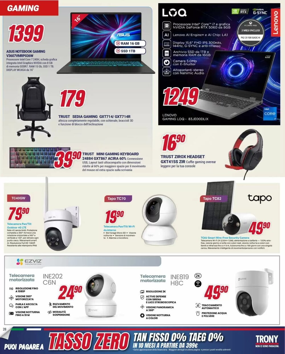 Volantino promozionale Trony  valide dal 15/01/2026 - Pagina 28.