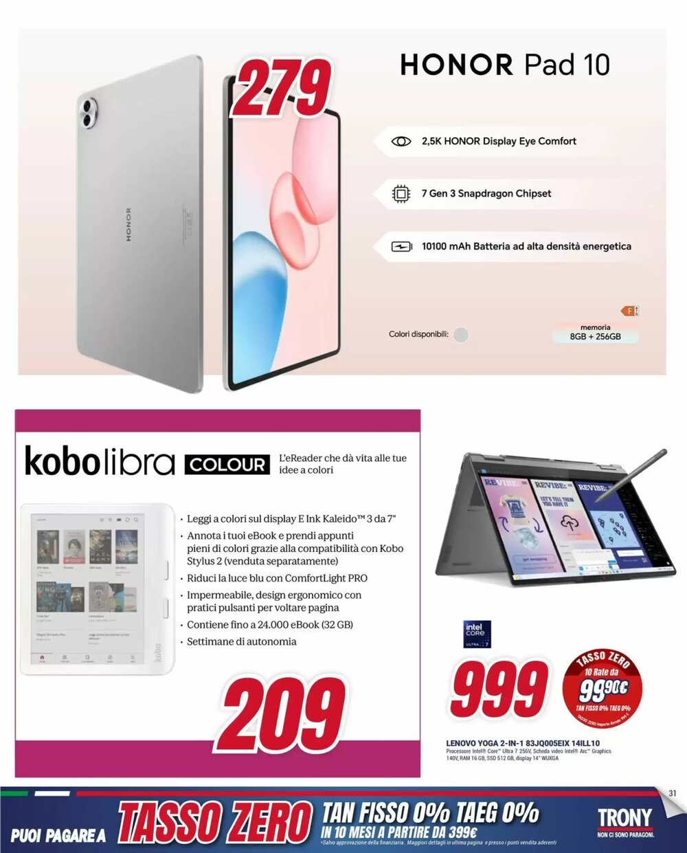 Volantino promozionale Trony  valide dal 15/01/2026 - Pagina 31.