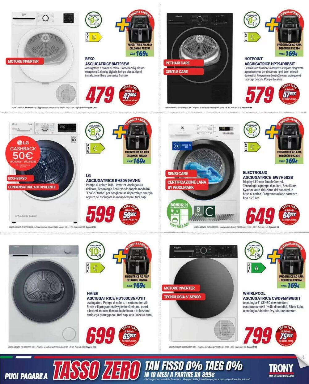 Volantino promozionale Trony  valide dal 15/01/2026 - Pagina 5.