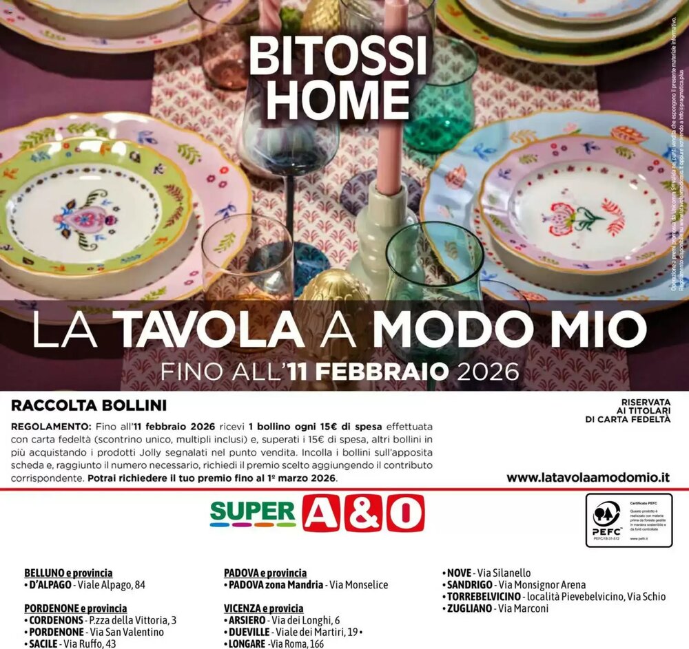 Volantino promozionale A&o  valide dal 15/01/2026 - Pagina 16.