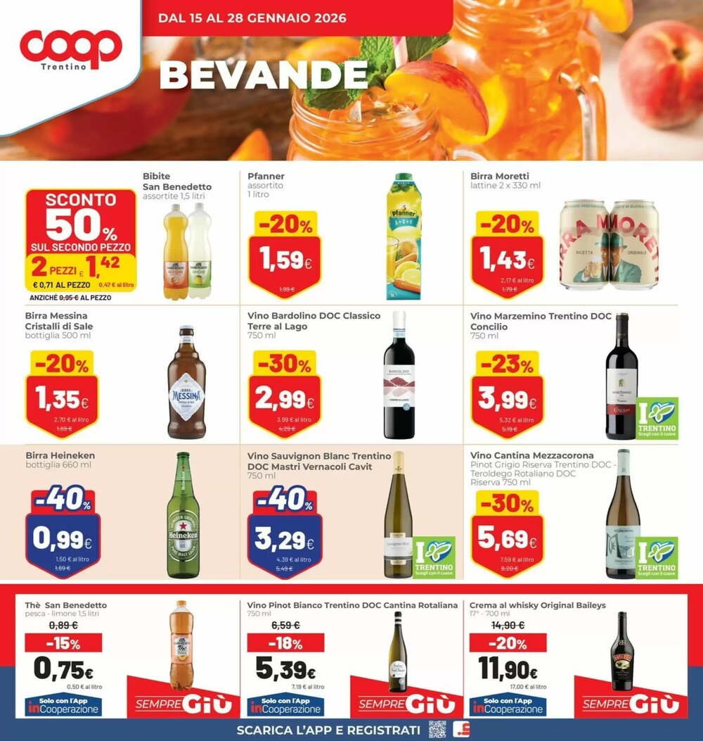 Volantino promozionale Coop Trentino  valide dal 15/01/2026 - Pagina 12.