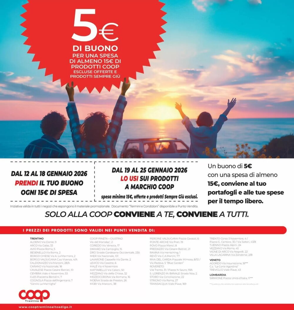 Volantino promozionale Coop Trentino  valide dal 15/01/2026 - Pagina 16.