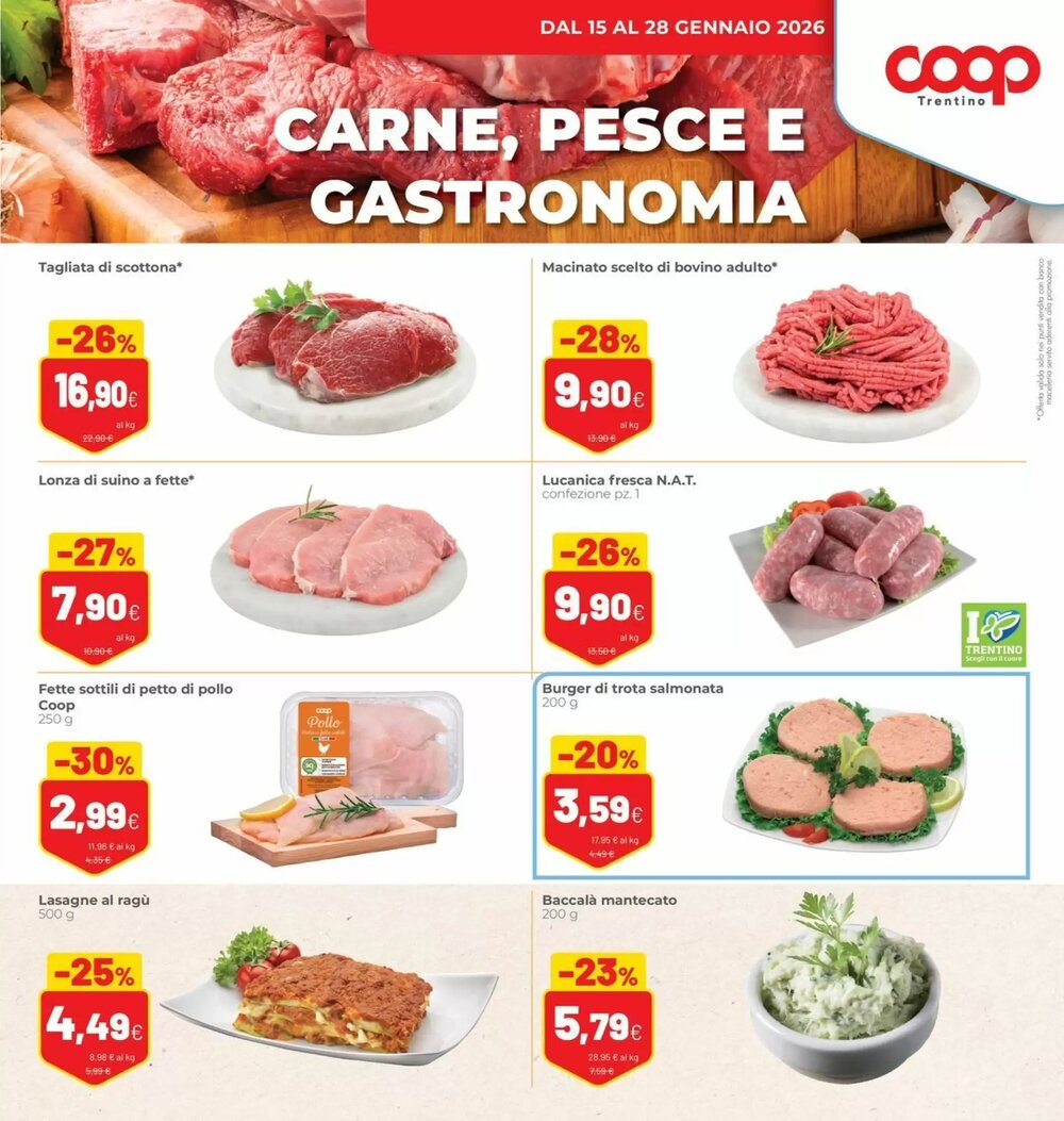Volantino promozionale Coop Trentino  valide dal 15/01/2026 - Pagina 5.