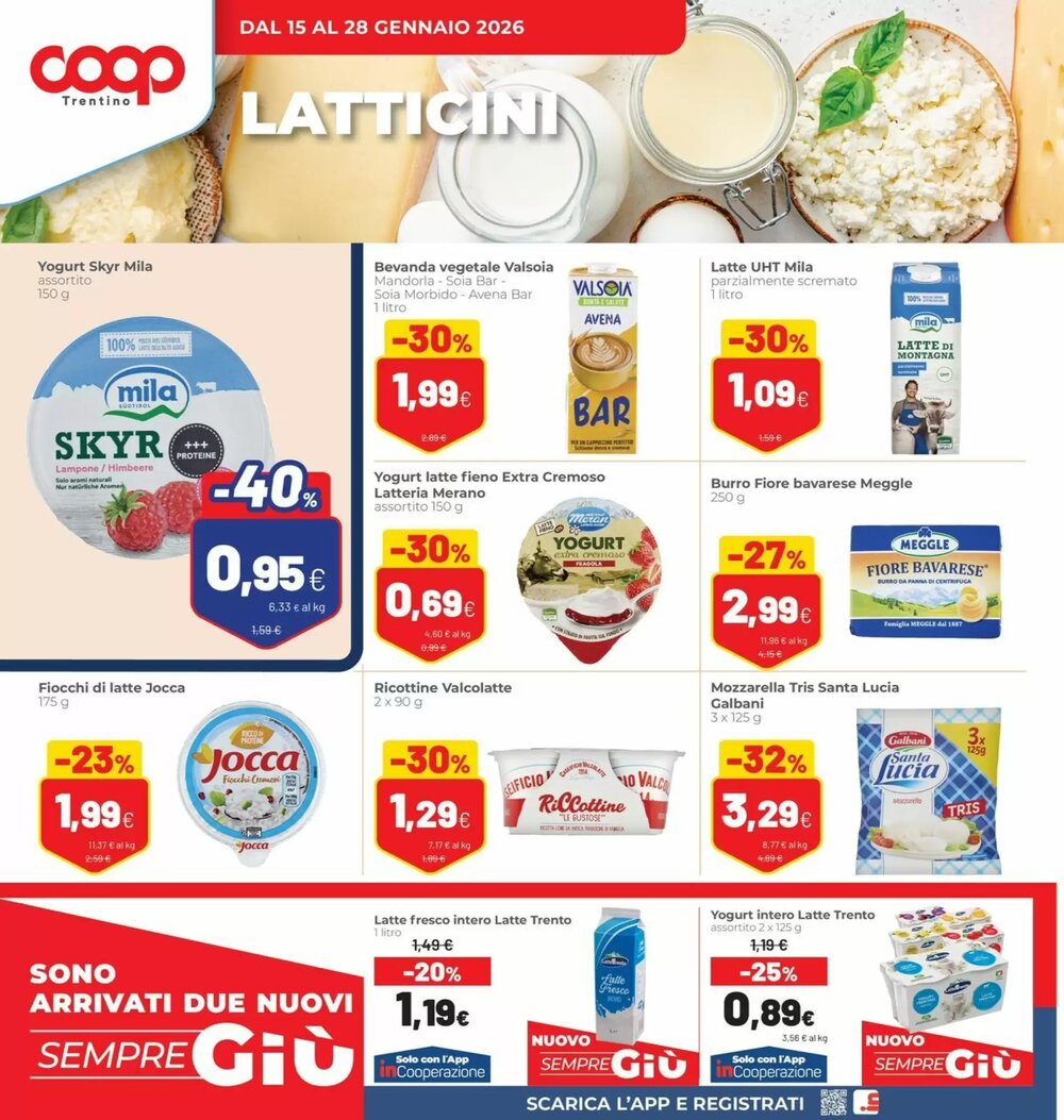 Volantino promozionale Coop Trentino  valide dal 15/01/2026 - Pagina 8.