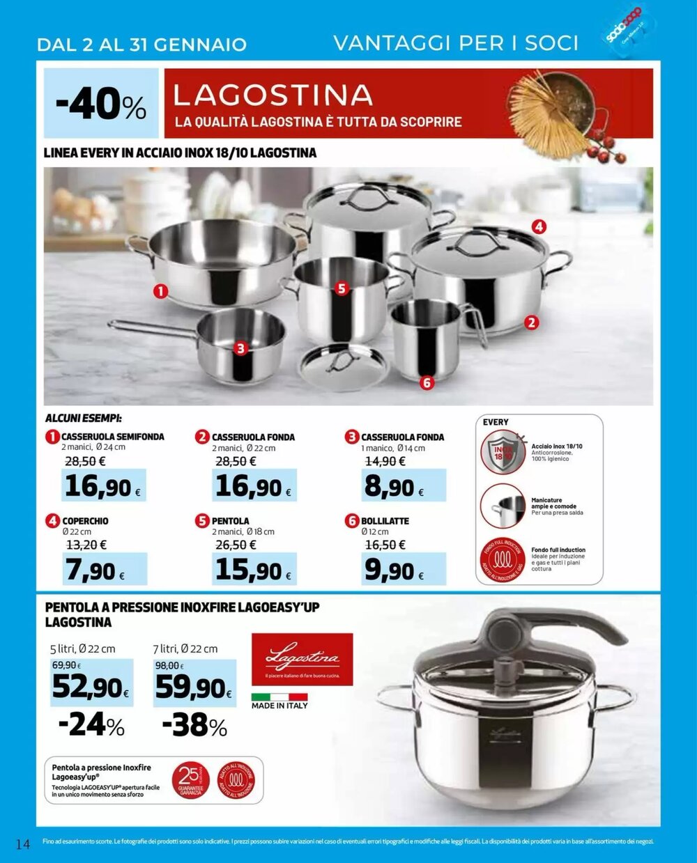 Volantino promozionale Coop Master Alleanza 3.0  valide dal 15/01/2026 - Pagina 14.