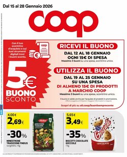 Volantino promozionale Coop Master Alleanza 3.0  valide dal 15/01/2026 - Pagina 1.