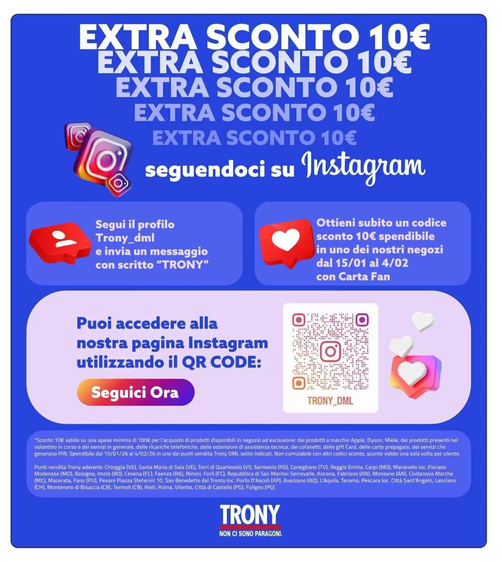 Volantino promozionale Trony  valide dal 15/01/2026 - Pagina 2.