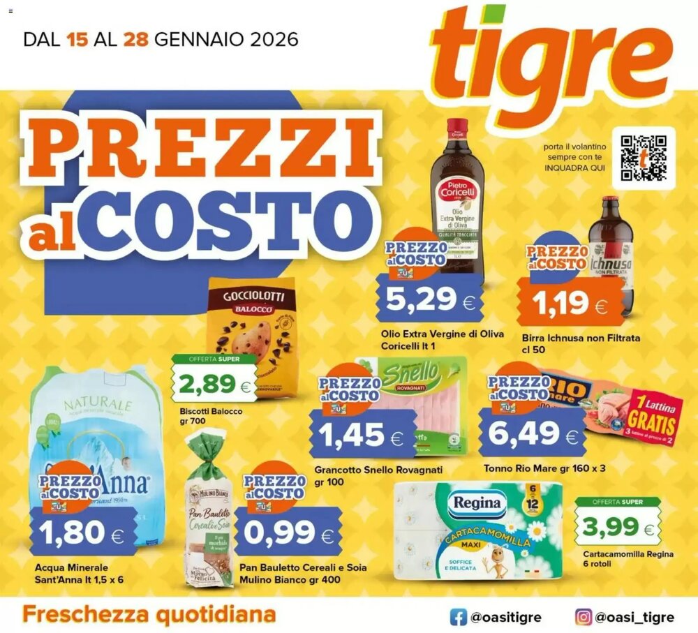 Volantino promozionale Tigre  valide dal 15/01/2026 - Pagina 1.