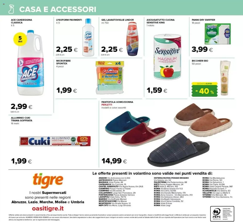 Volantino promozionale Tigre  valide dal 15/01/2026 - Pagina 20.