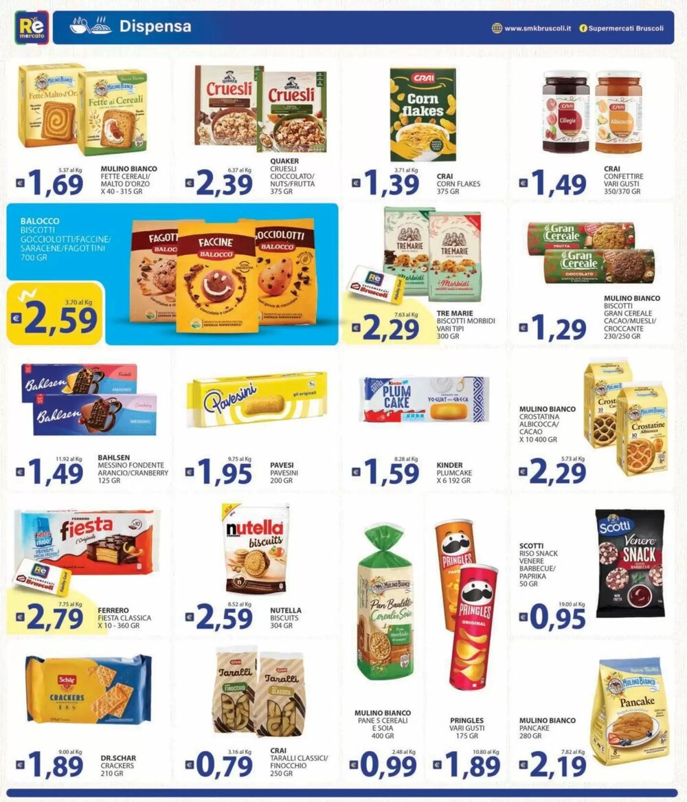 Volantino promozionale Re Mercato Lucrezia  valide dal 16/01/2026 - Pagina 8.