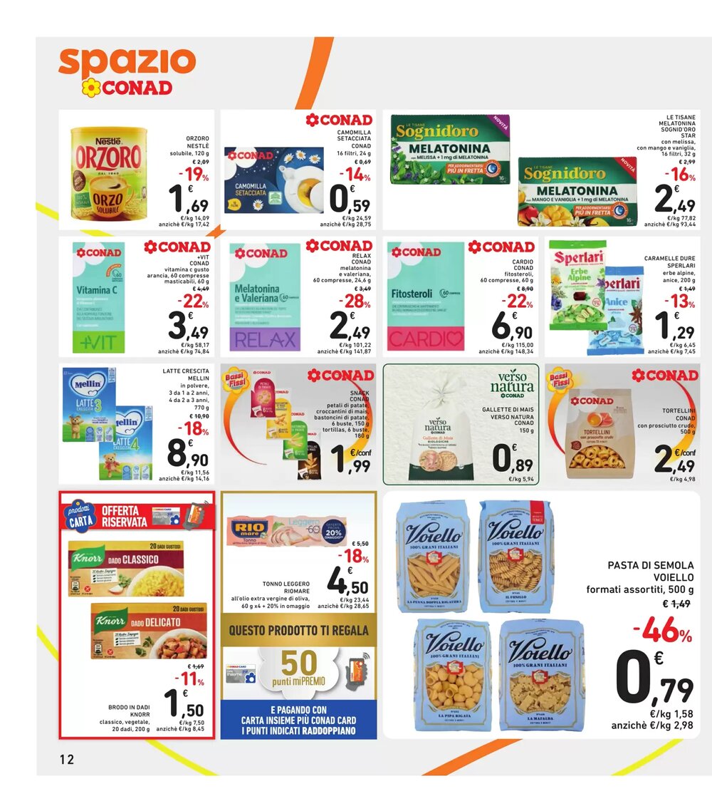 Volantino promozionale Spazio Conad  valide dal 16/01/2026 - Pagina 12.