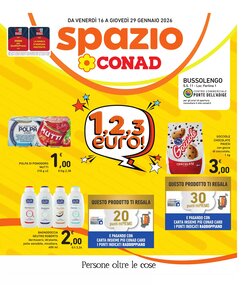 Volantino promozionale Spazio Conad  valide dal 16/01/2026