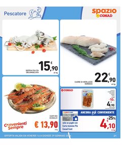 Volantino promozionale Spazio Conad  valide dal 16/01/2026 - Pagina 21.