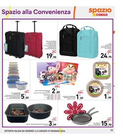 Volantino promozionale Spazio Conad  valide dal 16/01/2026 - Pagina 35.