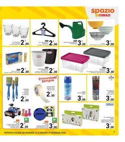 Volantino promozionale Spazio Conad  valide dal 16/01/2026 - Pagina 7.