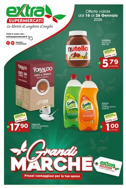 Volantino promozionale Extra Supermercati  valide dal 16/01/2026 - Pagina 1.