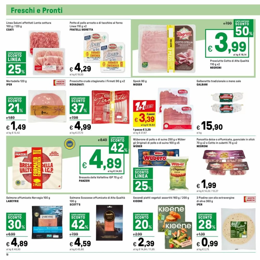 Volantino promozionale Iper La Grande  valide dal 16/01/2026 - Pagina 10.