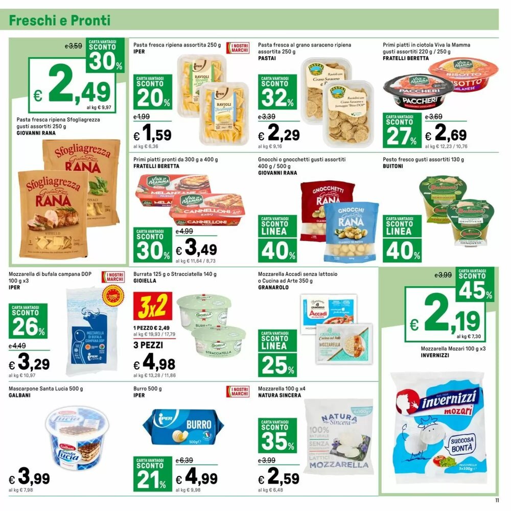 Volantino promozionale Iper La Grande  valide dal 16/01/2026 - Pagina 11.