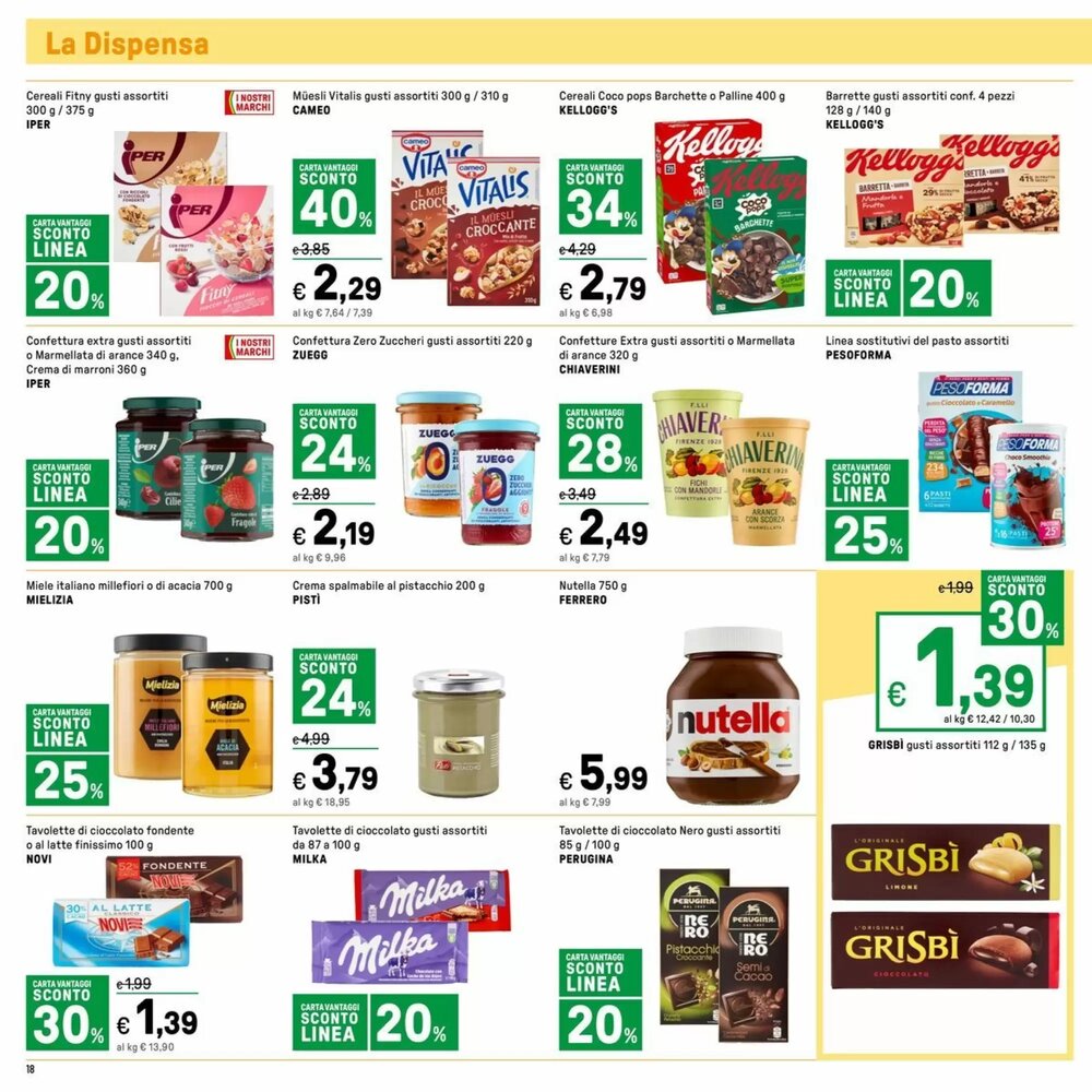 Volantino promozionale Iper La Grande  valide dal 16/01/2026 - Pagina 18.