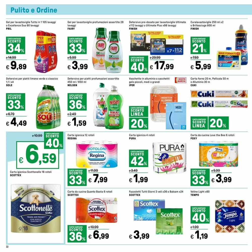 Volantino promozionale Iper La Grande  valide dal 16/01/2026 - Pagina 32.